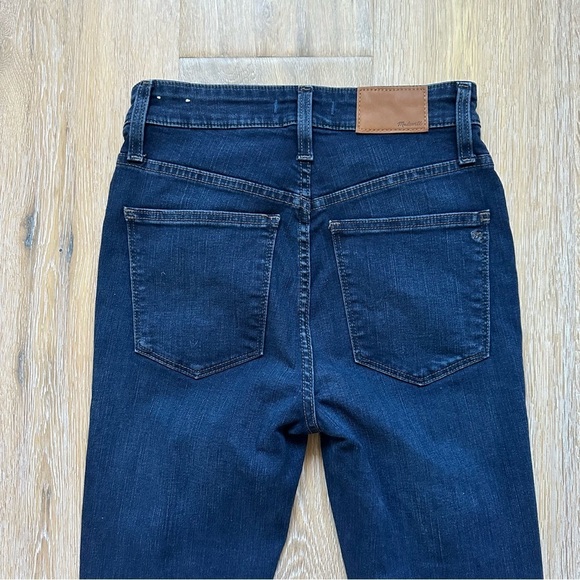 Madewell Curvy High Rise Skinny Jeans Hayes Wash Denim- Size 26 - Picture 7 of 16
